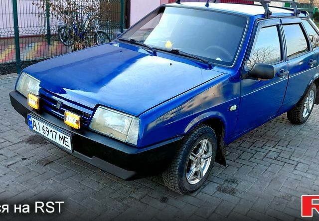 Синий ВАЗ 2109, объемом двигателя 1.5 л и пробегом 179 тыс. км за 1400 $, фото 1 на Automoto.ua