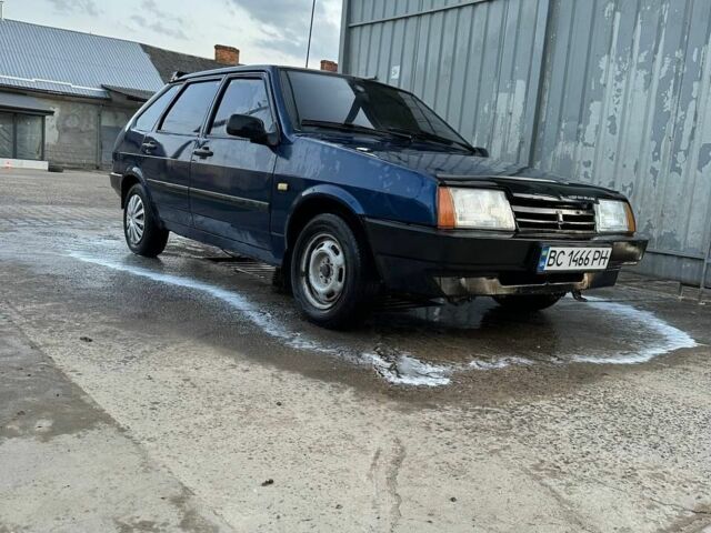 Синій ВАЗ 2109, об'ємом двигуна 1.5 л та пробігом 53 тис. км за 1200 $, фото 1 на Automoto.ua