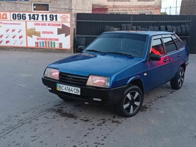Синій ВАЗ 2109, об'ємом двигуна 0 л та пробігом 348 тис. км за 1170 $, фото 1 на Automoto.ua
