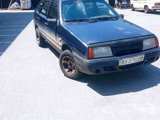 Синий ВАЗ 2109, объемом двигателя 1.5 л и пробегом 200 тыс. км за 1000 $, фото 1 на Automoto.ua