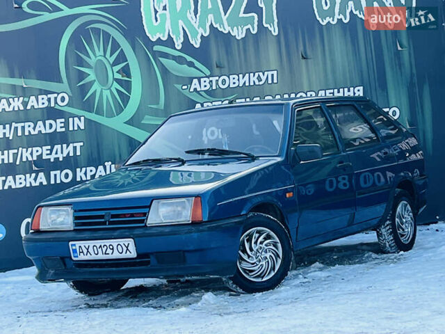 Синий ВАЗ 2109, объемом двигателя 1.5 л и пробегом 80 тыс. км за 1400 $, фото 1 на Automoto.ua