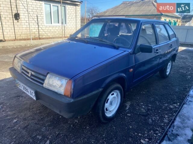 Синій ВАЗ 2109, об'ємом двигуна 1.5 л та пробігом 187 тис. км за 950 $, фото 1 на Automoto.ua