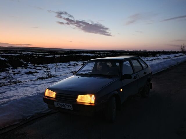 Синій ВАЗ 2109, об'ємом двигуна 1.5 л та пробігом 150 тис. км за 800 $, фото 1 на Automoto.ua