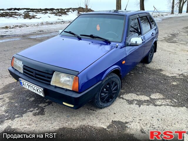 Синий ВАЗ 2109, объемом двигателя 1.5 л и пробегом 307 тыс. км за 1500 $, фото 1 на Automoto.ua