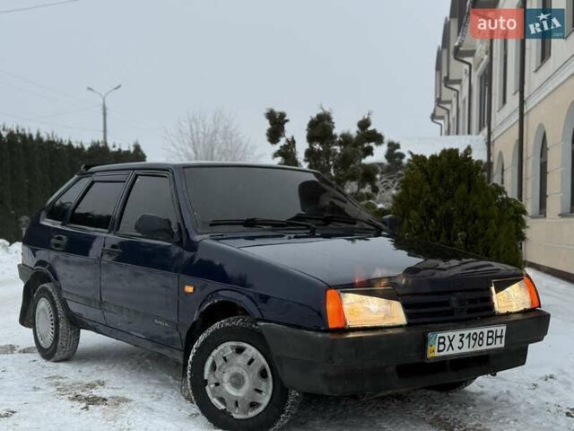 Синий ВАЗ 2109, объемом двигателя 1.5 л и пробегом 67 тыс. км за 1099 $, фото 1 на Automoto.ua