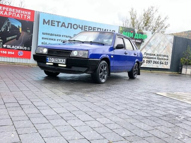 Синий ВАЗ 2109, объемом двигателя 1.5 л и пробегом 1 тыс. км за 1200 $, фото 1 на Automoto.ua