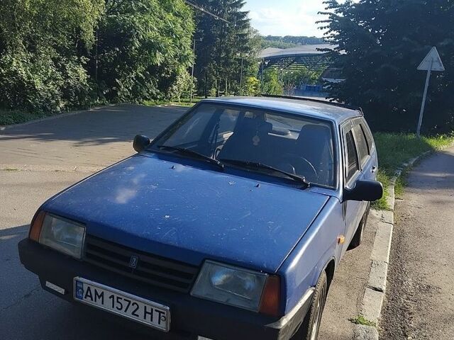 Синій ВАЗ 2109, об'ємом двигуна 1.5 л та пробігом 137 тис. км за 1100 $, фото 1 на Automoto.ua
