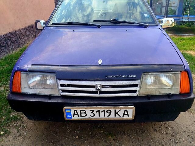 Синий ВАЗ 2109, объемом двигателя 1.5 л и пробегом 200 тыс. км за 800 $, фото 1 на Automoto.ua