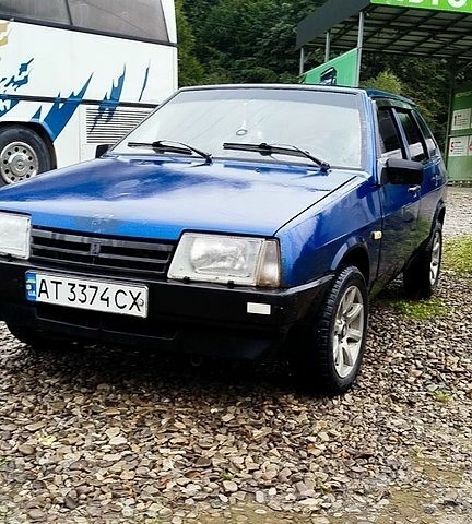 Синій ВАЗ 2109, об'ємом двигуна 1.46 л та пробігом 900 тис. км за 750 $, фото 1 на Automoto.ua