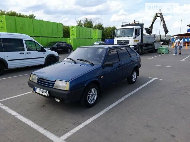 Синій ВАЗ 2109, об'ємом двигуна 1.5 л та пробігом 33 тис. км за 1000 $, фото 1 на Automoto.ua