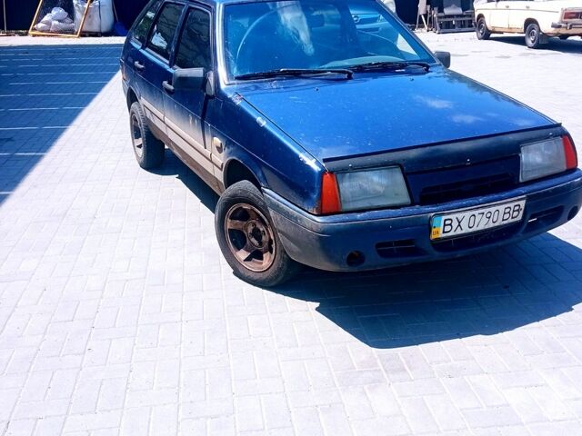 Синій ВАЗ 2109, об'ємом двигуна 1.5 л та пробігом 200 тис. км за 1000 $, фото 1 на Automoto.ua