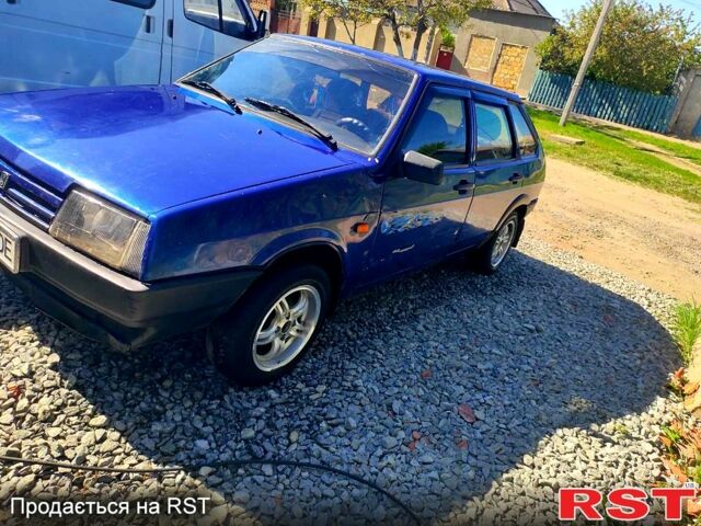 Синий ВАЗ 2109, объемом двигателя 1.5 л и пробегом 200 тыс. км за 850 $, фото 1 на Automoto.ua