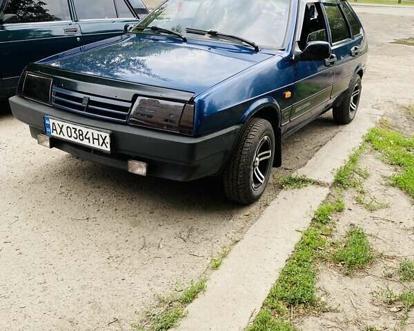 Синий ВАЗ 2109, объемом двигателя 1.5 л и пробегом 268 тыс. км за 2200 $, фото 1 на Automoto.ua