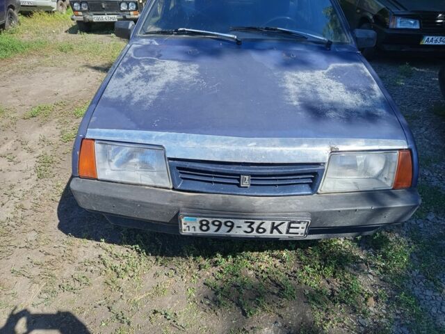 Синий ВАЗ 2109, объемом двигателя 1 л и пробегом 1 тыс. км за 604 $, фото 1 на Automoto.ua