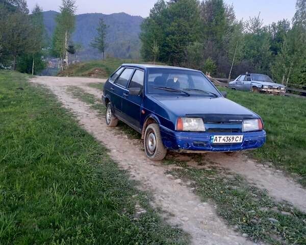 Синій ВАЗ 2109, об'ємом двигуна 1.5 л та пробігом 144 тис. км за 650 $, фото 1 на Automoto.ua