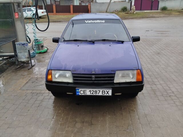 Синий ВАЗ 2109, объемом двигателя 1.5 л и пробегом 70 тыс. км за 750 $, фото 1 на Automoto.ua