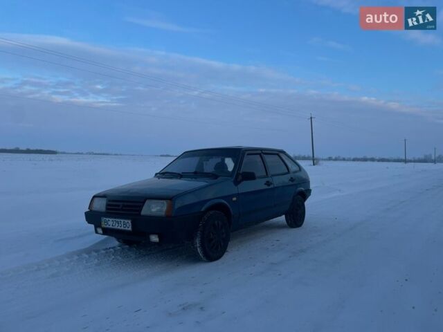 Синій ВАЗ 2109, об'ємом двигуна 1.5 л та пробігом 170 тис. км за 1000 $, фото 1 на Automoto.ua