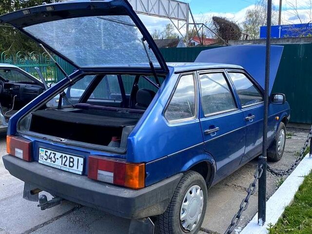 Синий ВАЗ 2109, объемом двигателя 1.6 л и пробегом 181 тыс. км за 1500 $, фото 1 на Automoto.ua