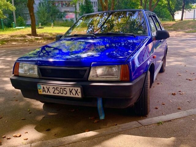 Синий ВАЗ 2109, объемом двигателя 1.5 л и пробегом 93 тыс. км за 1600 $, фото 1 на Automoto.ua