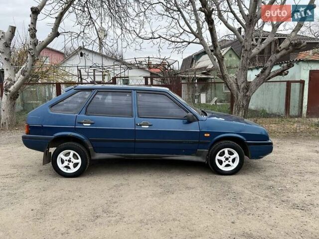 Синий ВАЗ 2109, объемом двигателя 1.5 л и пробегом 150 тыс. км за 1000 $, фото 1 на Automoto.ua