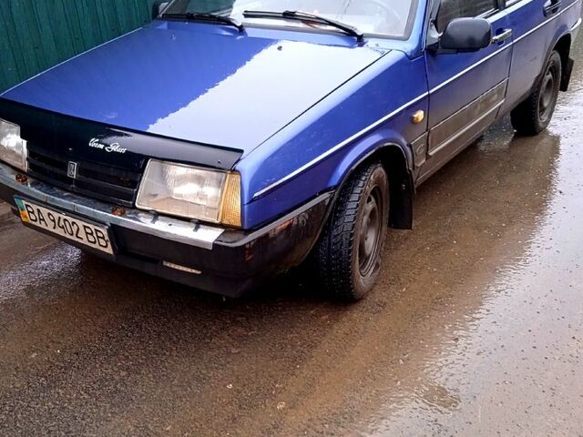 Синий ВАЗ 2109, объемом двигателя 15 л и пробегом 284 тыс. км за 950 $, фото 1 на Automoto.ua