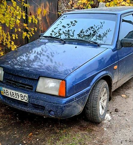 Синий ВАЗ 2109, объемом двигателя 1.5 л и пробегом 258 тыс. км за 1000 $, фото 1 на Automoto.ua