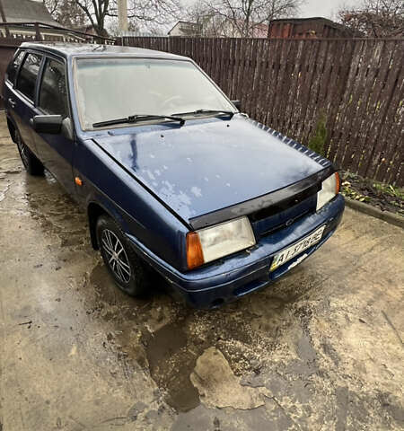 Синий ВАЗ 2109, объемом двигателя 1.5 л и пробегом 155 тыс. км за 750 $, фото 1 на Automoto.ua