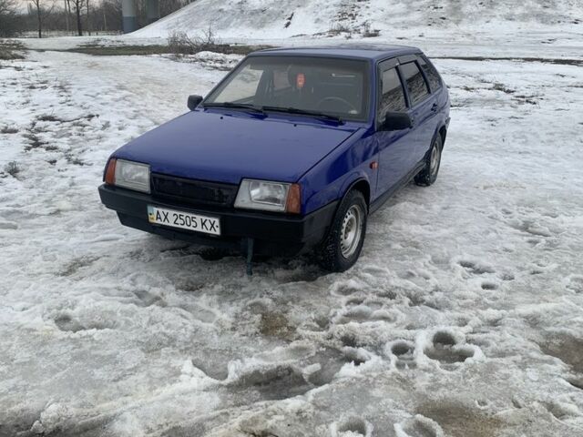 Синій ВАЗ 2109, об'ємом двигуна 1.5 л та пробігом 90 тис. км за 2000 $, фото 1 на Automoto.ua