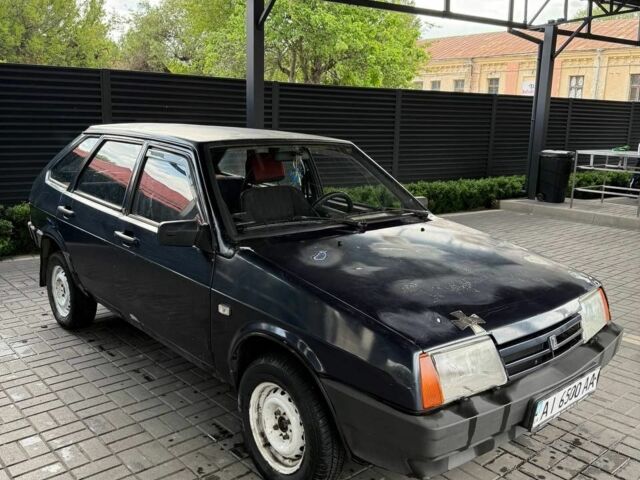 Синий ВАЗ 2109, объемом двигателя 1.5 л и пробегом 309 тыс. км за 650 $, фото 1 на Automoto.ua