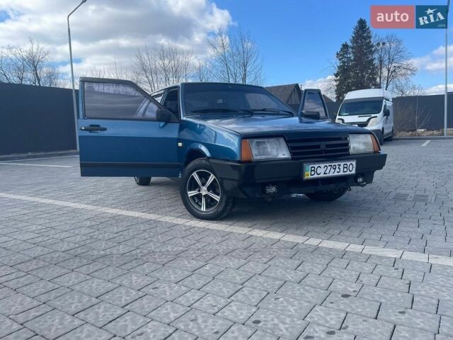 Синій ВАЗ 2109, об'ємом двигуна 1.5 л та пробігом 222 тис. км за 1100 $, фото 1 на Automoto.ua