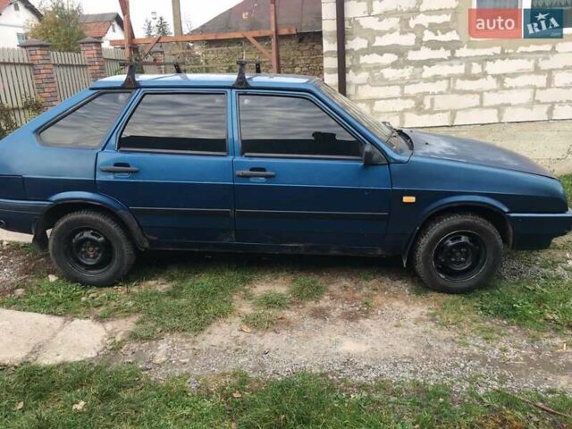 Синій ВАЗ 2109, об'ємом двигуна 1.5 л та пробігом 300 тис. км за 1100 $, фото 1 на Automoto.ua