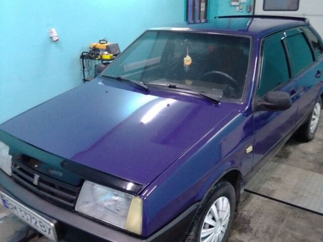 Синий ВАЗ 2109, объемом двигателя 1.6 л и пробегом 256 тыс. км за 2300 $, фото 1 на Automoto.ua