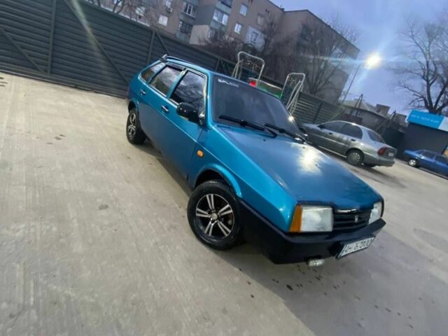 Синий ВАЗ 2109, объемом двигателя 1.5 л и пробегом 254 тыс. км за 1200 $, фото 1 на Automoto.ua