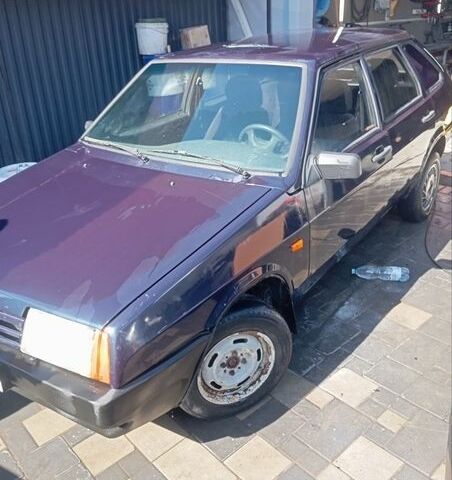 Синий ВАЗ 2109, объемом двигателя 1.5 л и пробегом 130 тыс. км за 1000 $, фото 1 на Automoto.ua