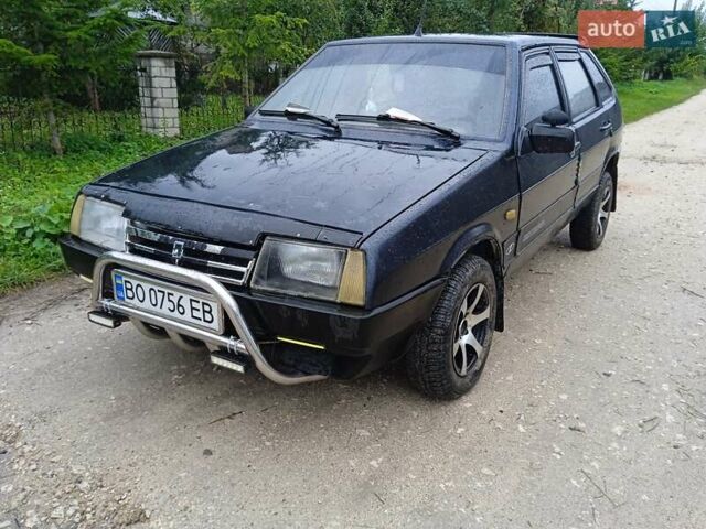 Синий ВАЗ 2109, объемом двигателя 1.5 л и пробегом 789 тыс. км за 750 $, фото 1 на Automoto.ua