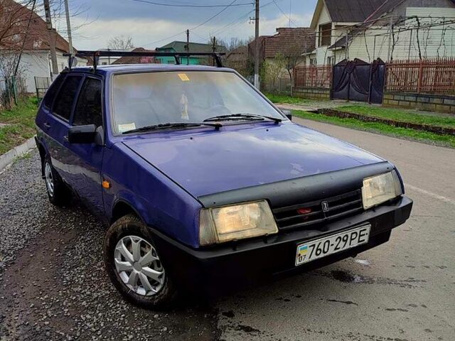 Синій ВАЗ 2109, об'ємом двигуна 1.5 л та пробігом 78 тис. км за 680 $, фото 1 на Automoto.ua