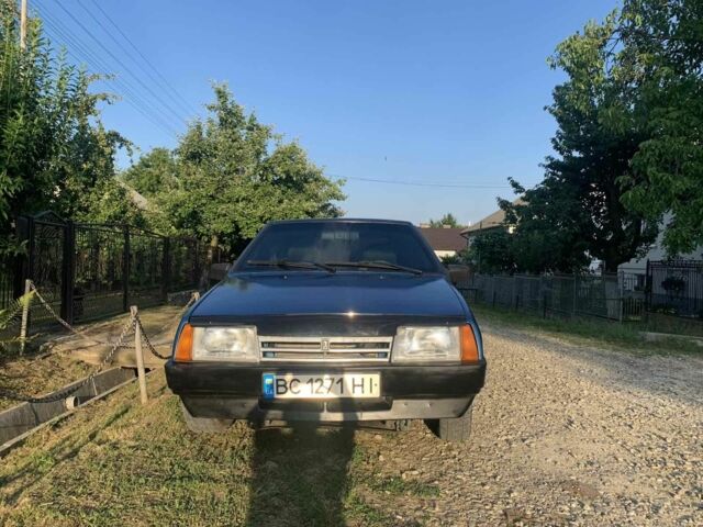 Синий ВАЗ 2109, объемом двигателя 1.5 л и пробегом 2 тыс. км за 1200 $, фото 1 на Automoto.ua