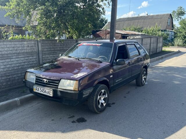 Синий ВАЗ 2109, объемом двигателя 1.5 л и пробегом 200 тыс. км за 540 $, фото 1 на Automoto.ua