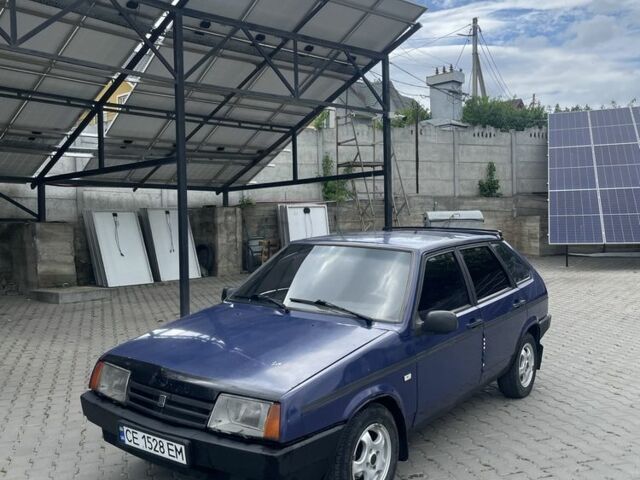 Синий ВАЗ 2109, объемом двигателя 1.5 л и пробегом 1000 тыс. км за 999 $, фото 1 на Automoto.ua