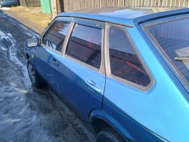 Синий ВАЗ 2109, объемом двигателя 1.5 л и пробегом 245 тыс. км за 1000 $, фото 1 на Automoto.ua