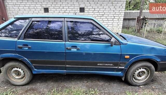 Синий ВАЗ 2109, объемом двигателя 1.5 л и пробегом 274 тыс. км за 1200 $, фото 1 на Automoto.ua