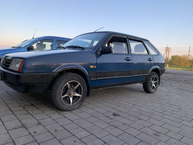 Синий ВАЗ 2109, объемом двигателя 1.5 л и пробегом 250 тыс. км за 799 $, фото 1 на Automoto.ua