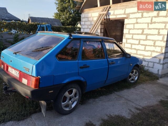 Синий ВАЗ 2109, объемом двигателя 1.5 л и пробегом 260 тыс. км за 850 $, фото 1 на Automoto.ua