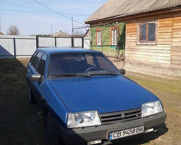 Синий ВАЗ 2109, объемом двигателя 1.5 л и пробегом 33 тыс. км за 1566 $, фото 1 на Automoto.ua