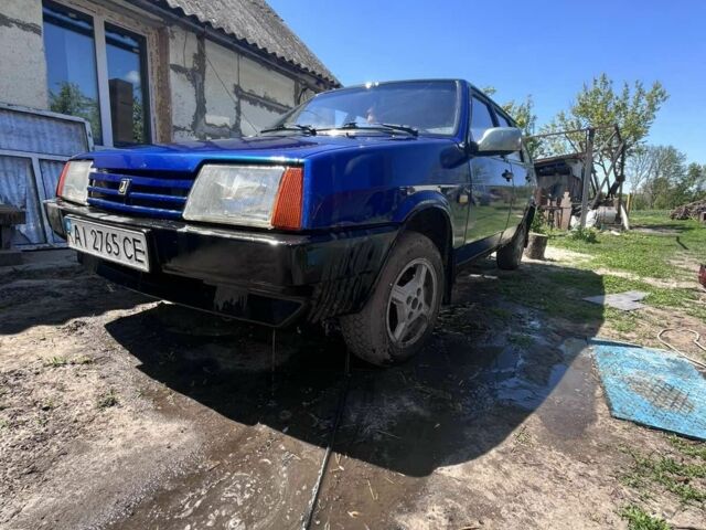 Синий ВАЗ 2109, объемом двигателя 1.5 л и пробегом 3 тыс. км за 480 $, фото 1 на Automoto.ua