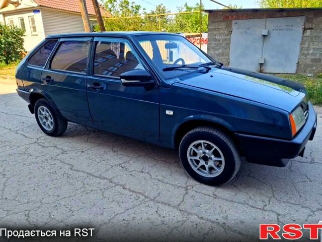 Синий ВАЗ 2109, объемом двигателя 1.5 л и пробегом 254 тыс. км за 790 $, фото 1 на Automoto.ua