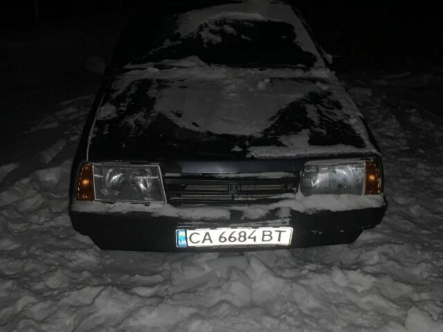 Синій ВАЗ 2109, об'ємом двигуна 1.5 л та пробігом 480 тис. км за 500 $, фото 1 на Automoto.ua