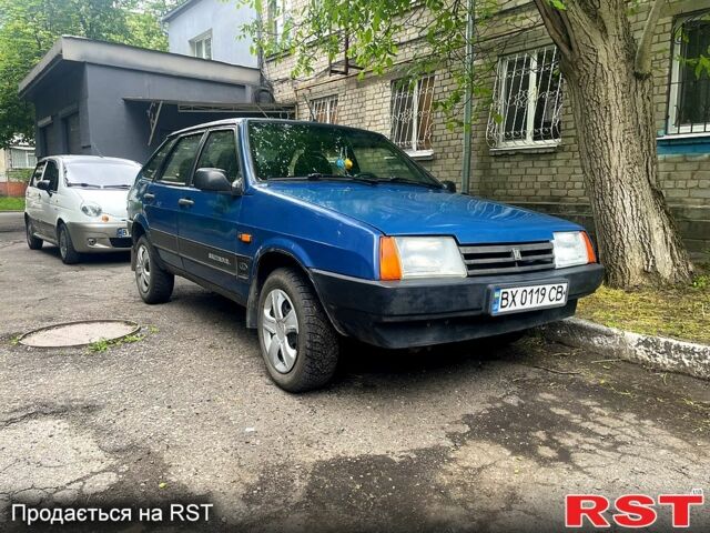 Синій ВАЗ 2109, об'ємом двигуна 1.5 л та пробігом 216 тис. км за 1500 $, фото 1 на Automoto.ua