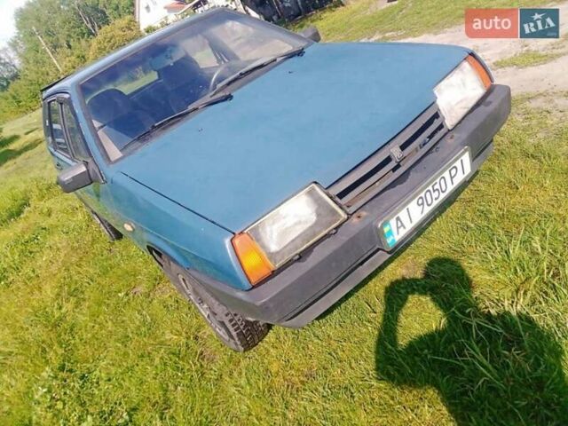 Синій ВАЗ 2109, об'ємом двигуна 1.5 л та пробігом 250 тис. км за 1250 $, фото 1 на Automoto.ua