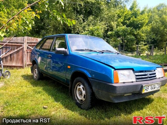 Синий ВАЗ 2109, объемом двигателя 1.5 л и пробегом 120 тыс. км за 1300 $, фото 1 на Automoto.ua